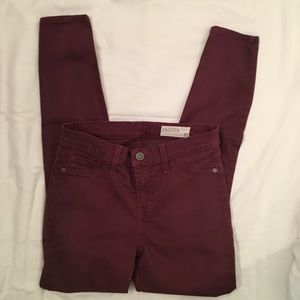 Merlot Pistola Denim Skinny Jeans